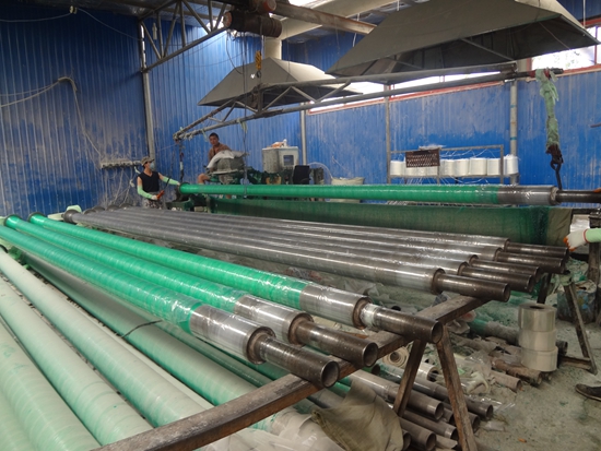 玻璃鋼電力電纜保護導(dǎo)管生產(chǎn) (2)