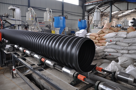 鋼帶增強(qiáng)聚乙烯（PE）螺旋波紋管 (6)