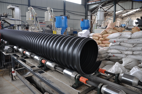 鋼帶增強(qiáng)聚乙烯（PE）螺旋波紋管 (7)